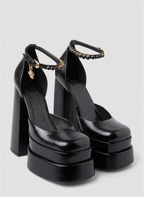 high heel versace shoes|Versace aevitas platform.